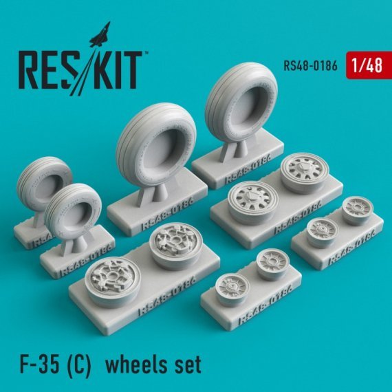 1/48 F-35C wheels set