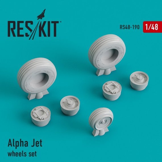 1/48 Alpha Jet wheel set