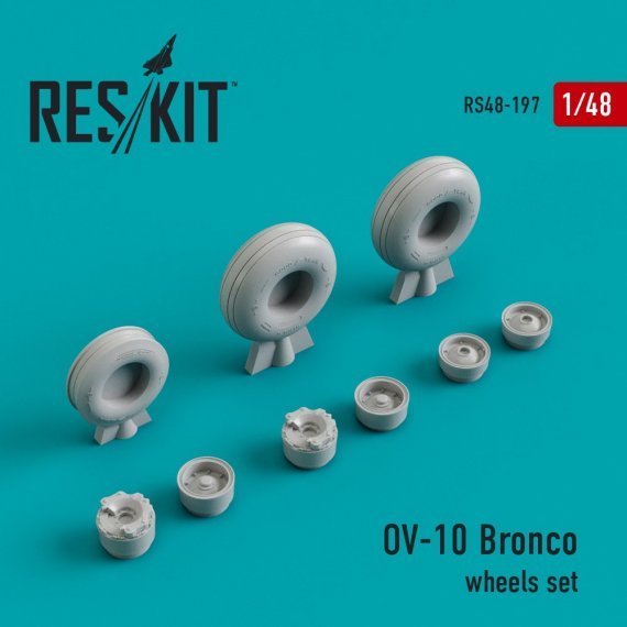 1/48 OV-10 Bronco wheel set
