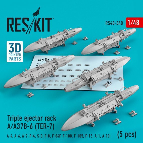 1/48 Triple ejector rack A/A37B-6