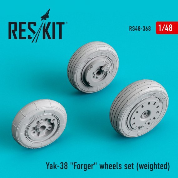1/48 Yak-38 Forger wheels set