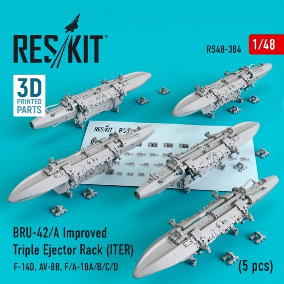 1/48 BRU-42/A Improved Triple Ejector Rack