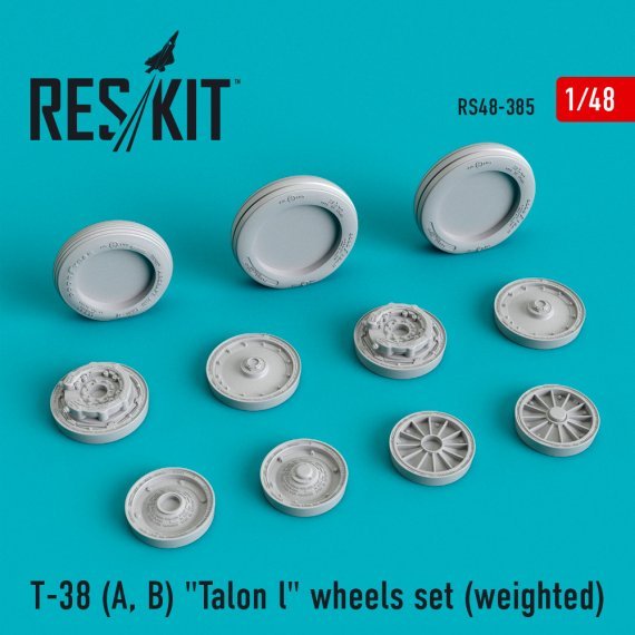 1/48 T-38 Talon l wheels set