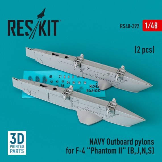 1/48 NAVY Outboard pylons F-4 Phantom II