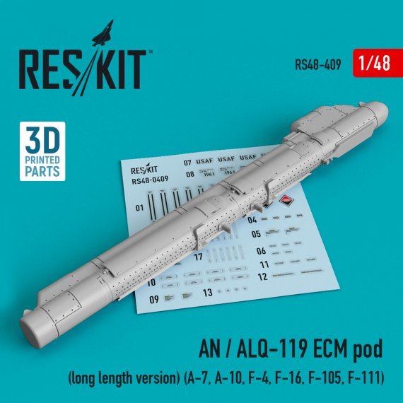 1/48 AN / ALQ-119 ECM pod