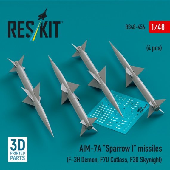 1/48 AIM-7A Sparrow I missiles.