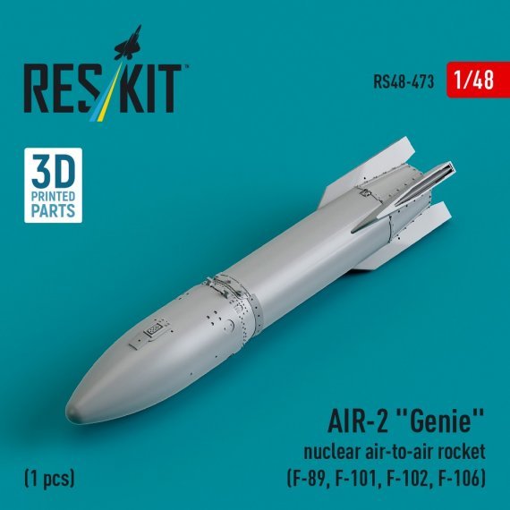 1/48 AIR-2 Genie nuclear air-to-air rocket 1x