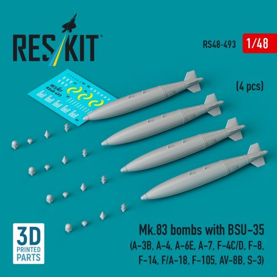 1/48 Mk.83 bombs with BSU-35.