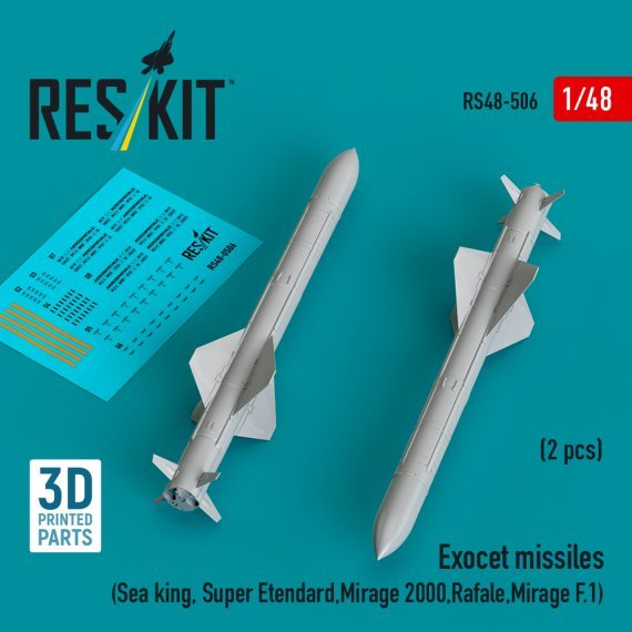 1/48 Exocet missiles.