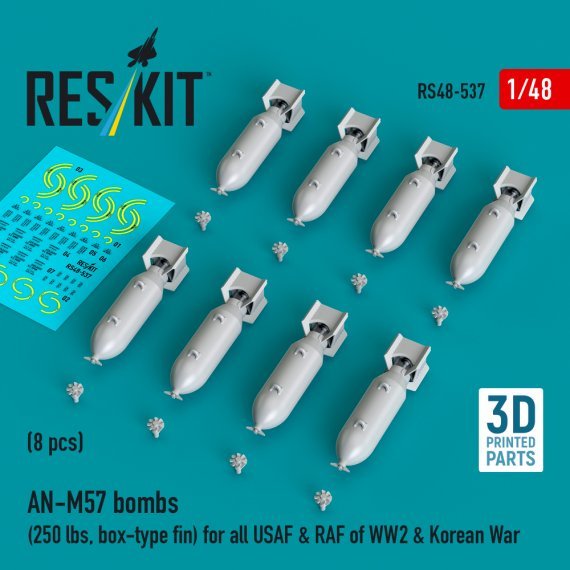 ResKit RS480537 Bombes AN-M57 250 lbs 1/48