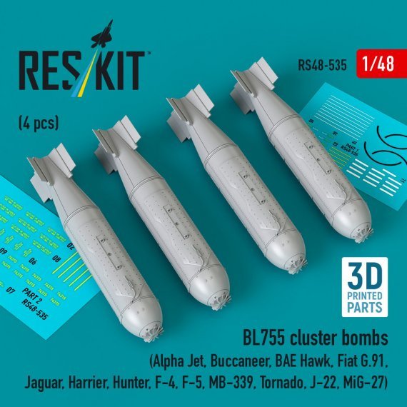 1/48 BL755 cluster bombs.
