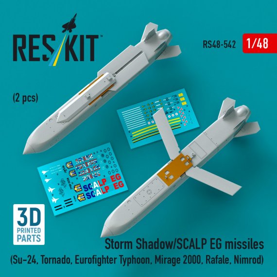 Reskit 1/48 Missiles Storm Shadow / SCALP EG - 2 pcs