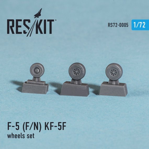 1/72 Northrop F-5 N/E/F/KF-5F Tiger II wheels set