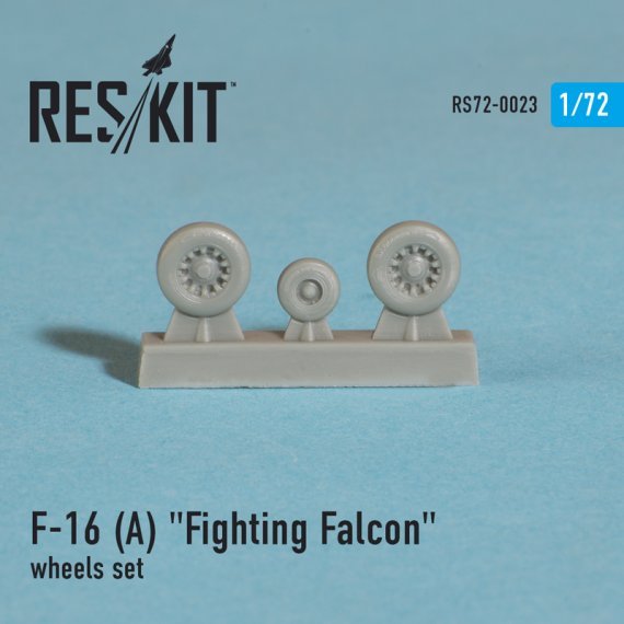 1/72 General-Dynamics F-16A Fighting Falcon wheels set