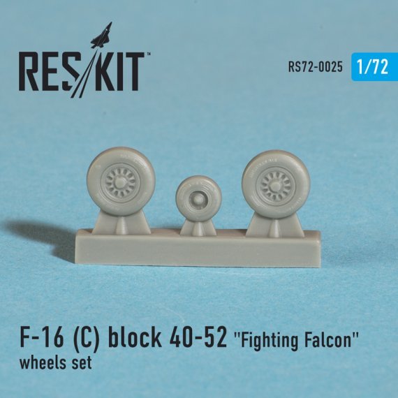 1/72 F-16C block 40-52 Fighting Falcon wheels set