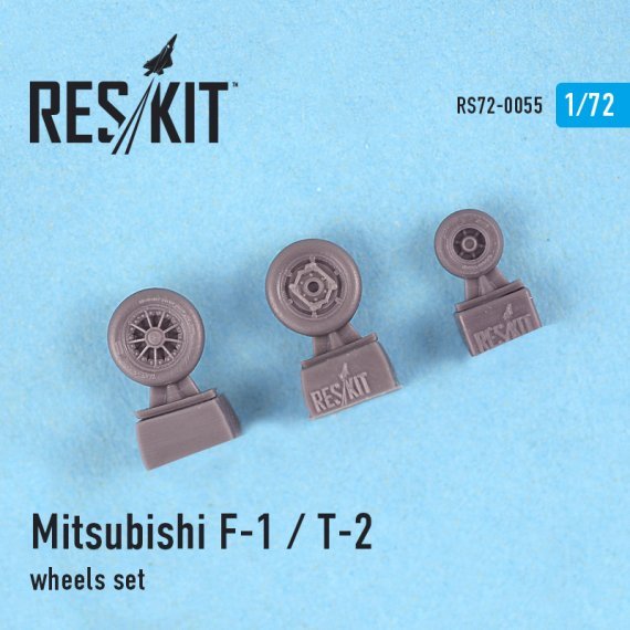 1/72 Mitsubushi F-1 wheels set