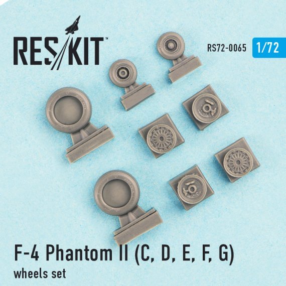 1/72 McDonnell F-4 Phantom II wheels set