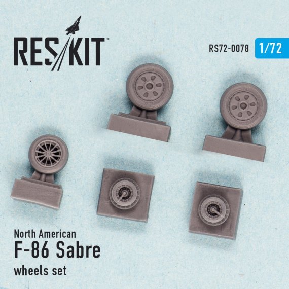 1/72 N.A. F-86 Sabre wheels set