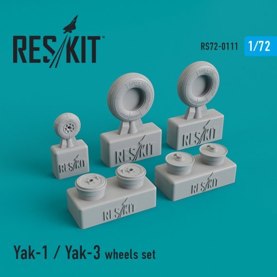 1/72 Yakovlev Yak-1 / Yak-3 wheels set