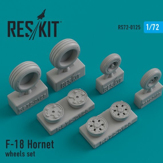 1/72 F-18 Hornet wheels set