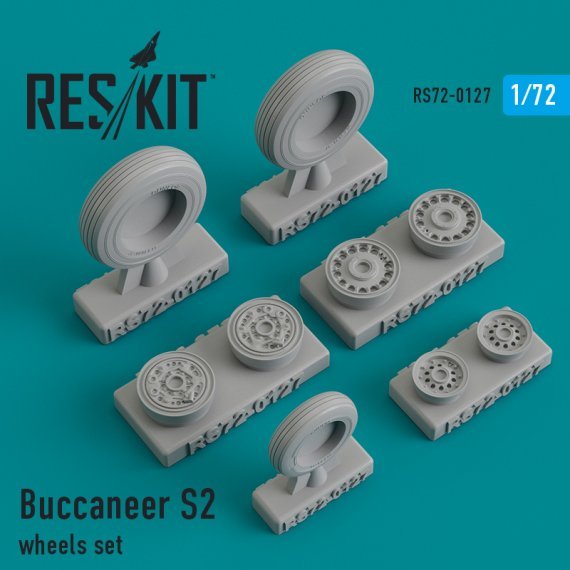 1/72 Buccaneer S2 wheels set