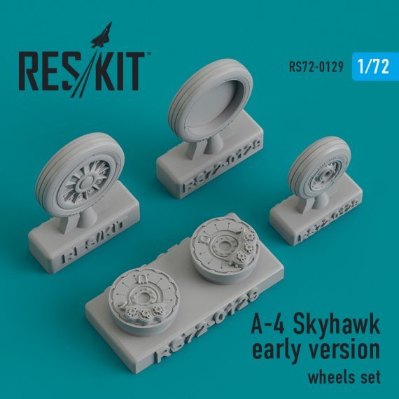 1/72 A-4 Skyhawk early wheels set