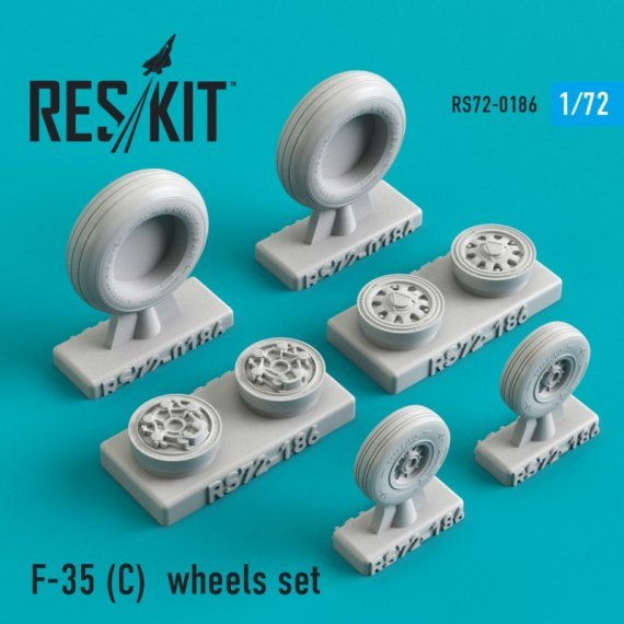 1/72 F-35 wheels set