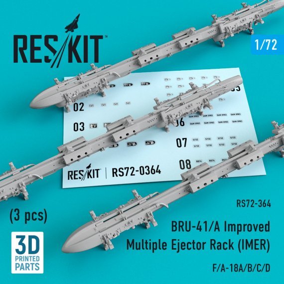 1/72 BRU-41/A Improved Multiple Eject. Rack
