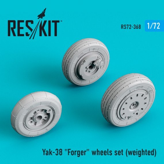 1/72 Yak-38 Forger wheels set
