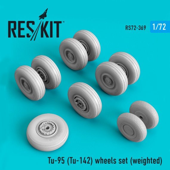 1/72 Tu-95 wheels set