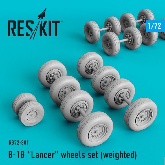 1/72 B-1B Lancer wheels set