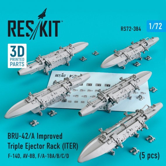 1/72 BRU-42/A Improved Triple Ejector Rack