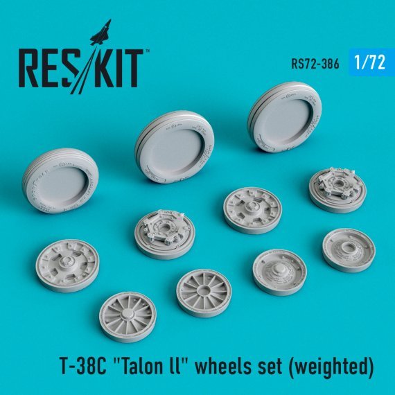 1/72 T-38C Talon ll wheels set