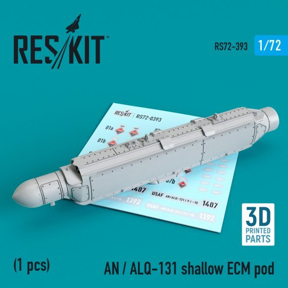 1/72 AN / ALQ-131 shallow ECM pod 3D-Print