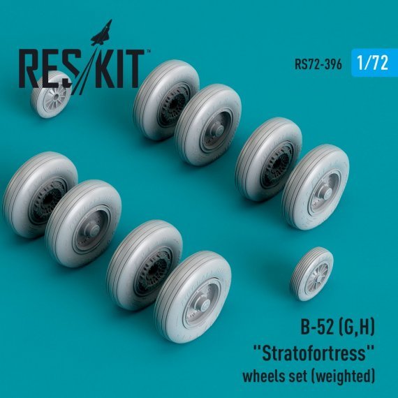 1/72 B-52 G,H Stratofortress wheels set weighted