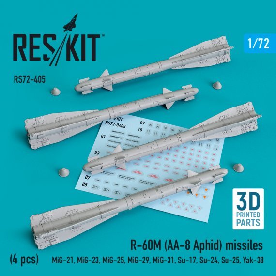 1/72 R-60 missiles