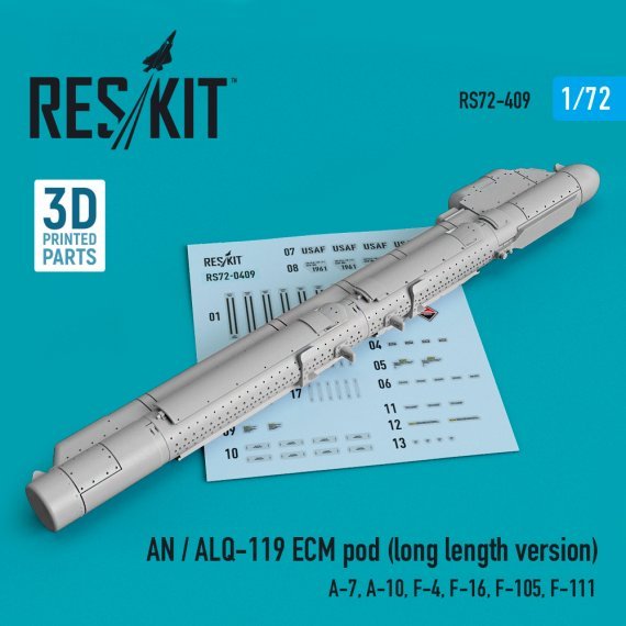 1/72 AN / ALQ-119 ECM pod