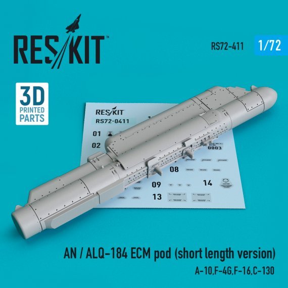 1/72 AN / ALQ-184 ECM pod