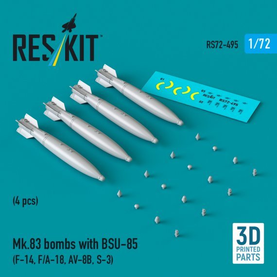 1/72 Mk.83 bombs with BSU-85.