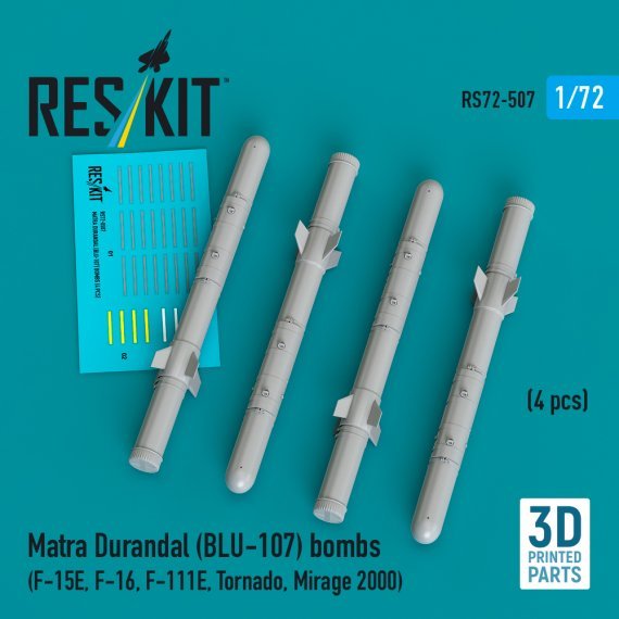ResKit RS720507 Bombes Matra Durandal 1/72