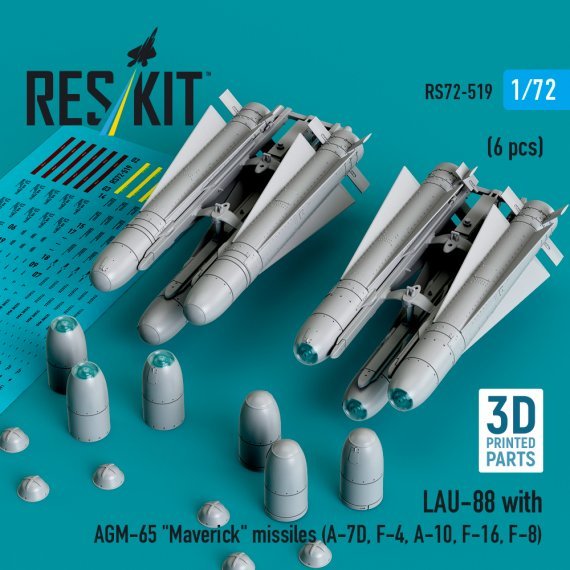 1/72 LAU-88 with AGM-65 Maverick.