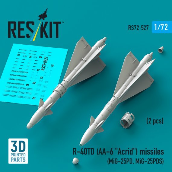 1/72 R-40TD AA-6 Acrid missiles.