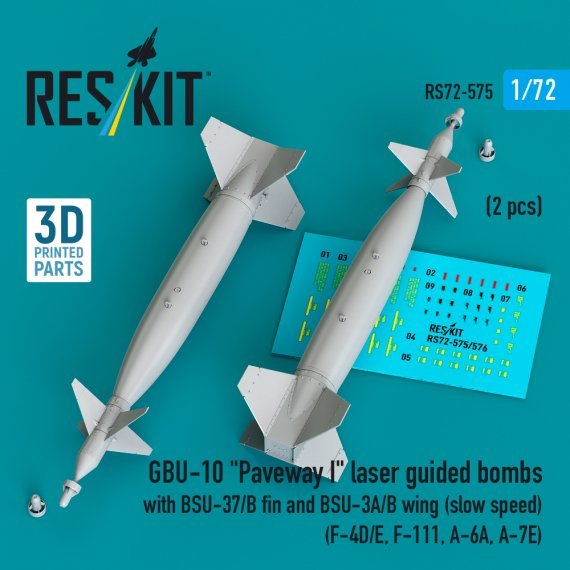 ResKit RS720575 GBU-10 Paveway I 1/72