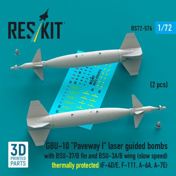 ResKit RS720576 GBU-10 Paveway I 1/72