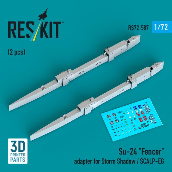 ResKit RS720587 Adaptateurs Su-24M Fencer Storm Shadow