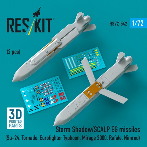 Reskit 1/72 Missiles Storm Shadow / SCALP EG - 2 pcs