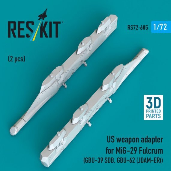 Reskit Adaptateur Armement US pour MiG-29 Fulcrum 1/72