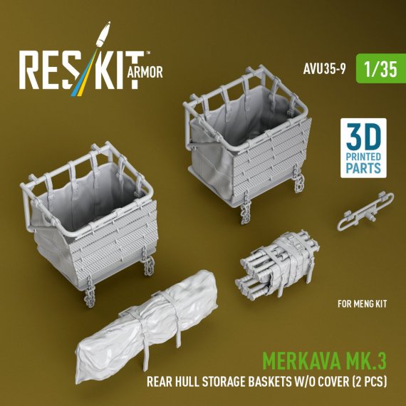 Reskit 1/35 Paniers arri�re Merkava Mk.3 pour Meng