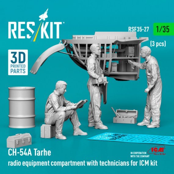 ResKit 1/35 CH-54A Tarhe Compartiment Radio pour ICM