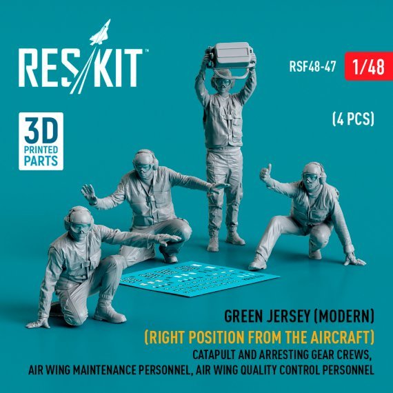 1/48 Green jersey Modern Catapult and Arresting